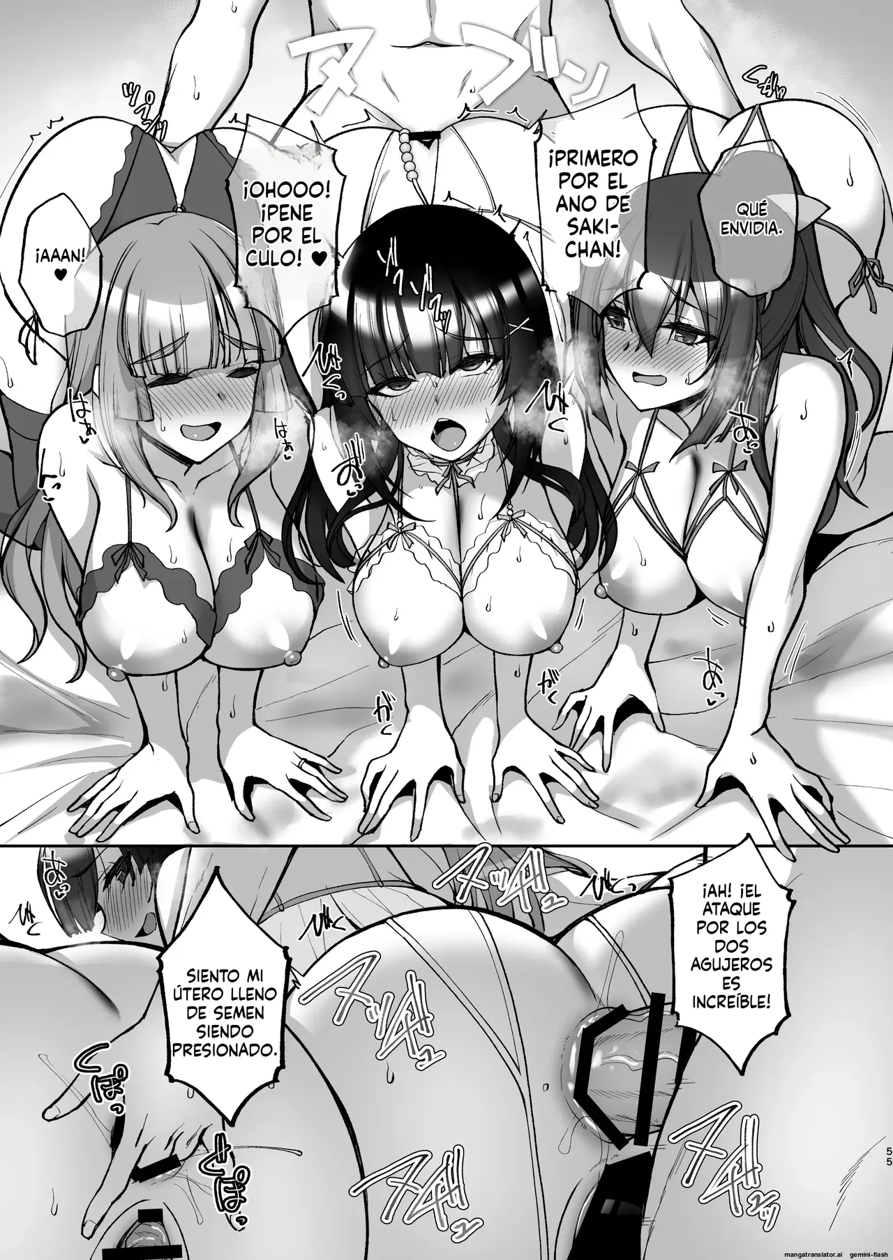 Chishojo Fuuki Iin no Minna ni Ienai Inbi na Onegai 8 Spanish MTL - Image 55