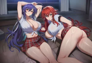ChocoPizza - Kurokami Medaka Rias Gremory 256 - Page 5