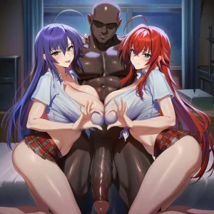 ChocoPizza - Kurokami Medaka Rias Gremory 256 - Page 67