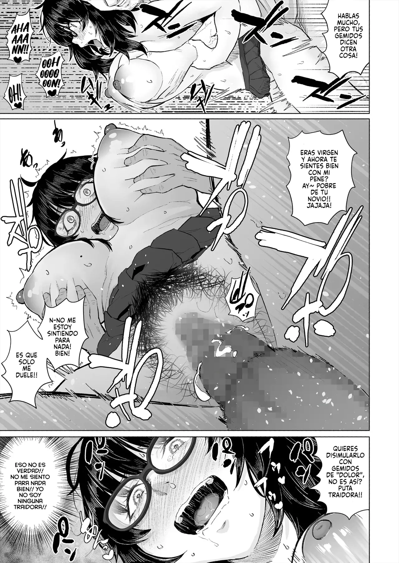 Chonmage Teikoku Magekichi Otaku Tomodachi to Tsukiaeta noni Charao ni Netorareta HanashiLa Histora de cómo Conseguí Salir con mi Amiga Otaku sólo para que un Matón me la Robara Spanish P7Neko - Image 44