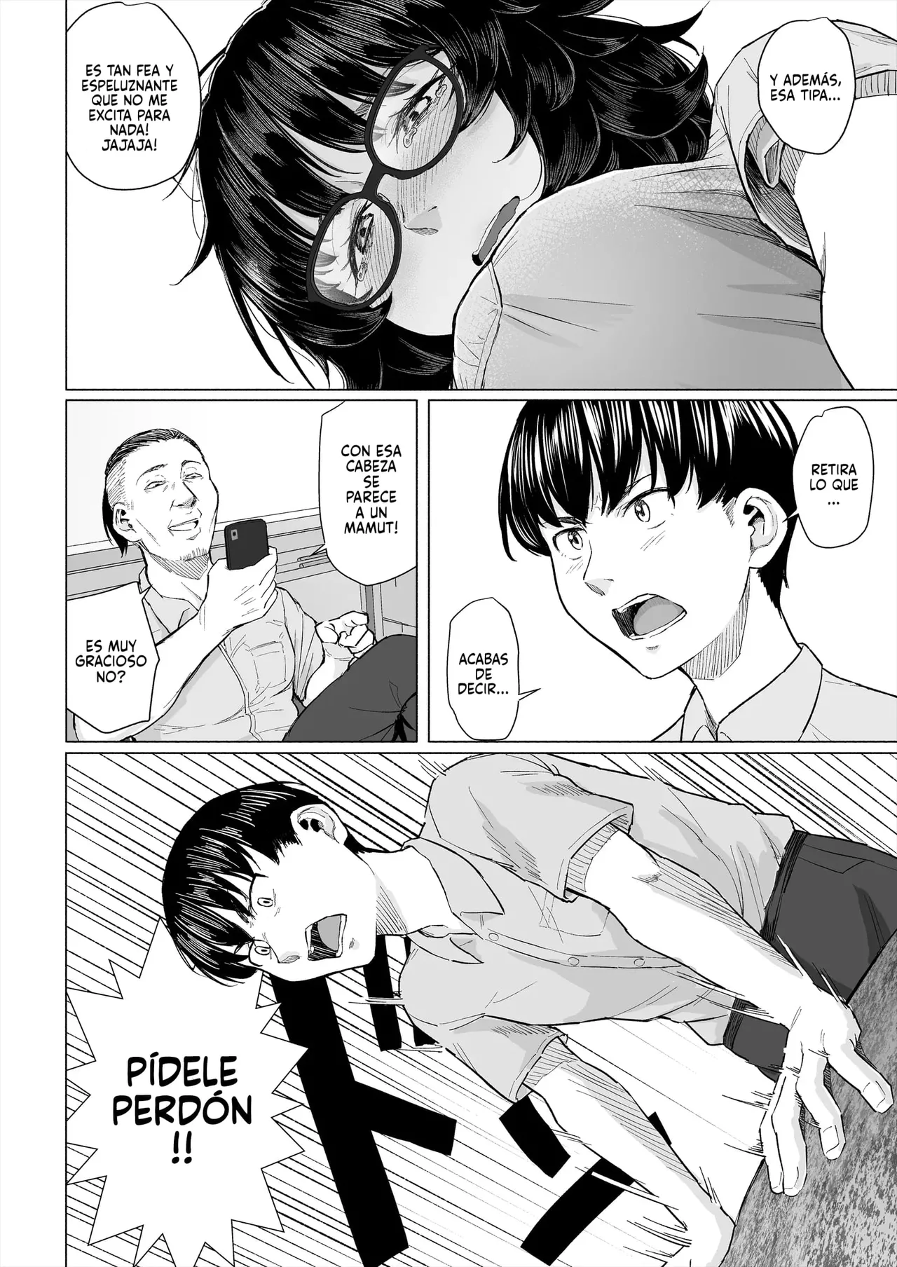 Chonmage Teikoku Magekichi Otaku Tomodachi to Tsukiaeta noni Charao ni Netorareta HanashiLa Histora de cómo Conseguí Salir con mi Amiga Otaku sólo para que un Matón me la Robara Spanish P7Neko - Image 7