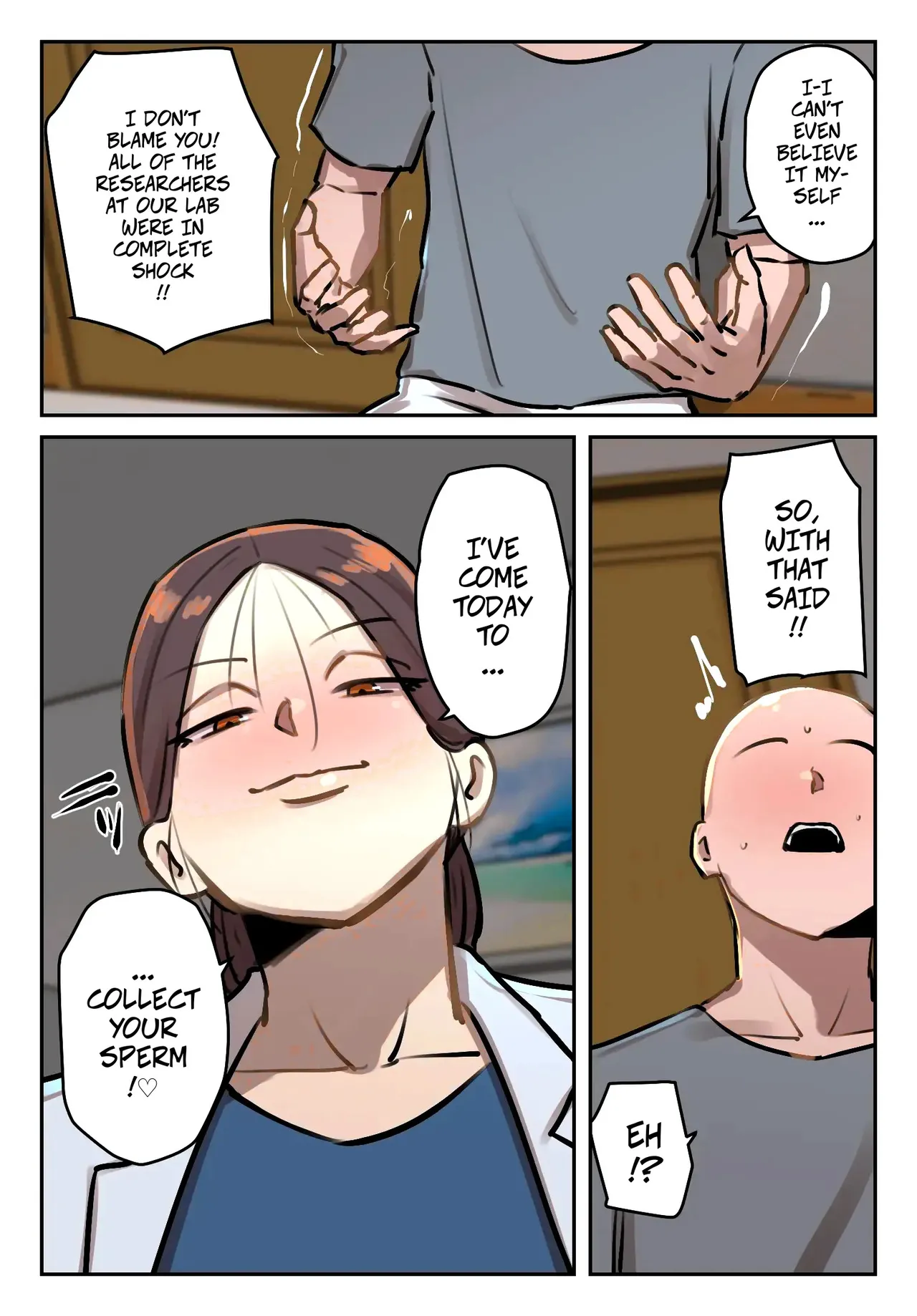 Chotto B-Sen My Sperm Has Rejuvinating Properties -- Boku no Seishi ni Wakagaeri no Kouka ga Colorized - Image 11