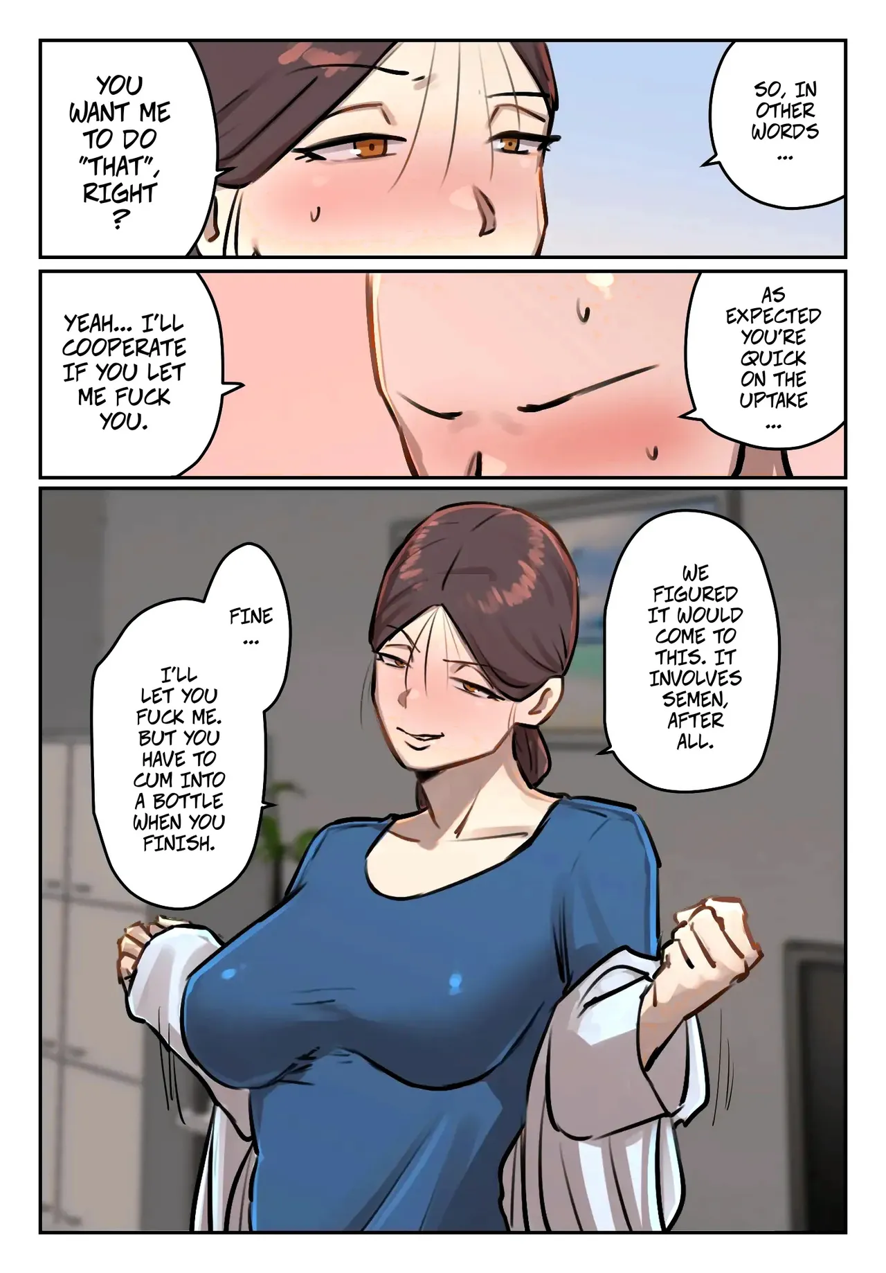 Chotto B-Sen My Sperm Has Rejuvinating Properties -- Boku no Seishi ni Wakagaeri no Kouka ga Colorized - Image 13