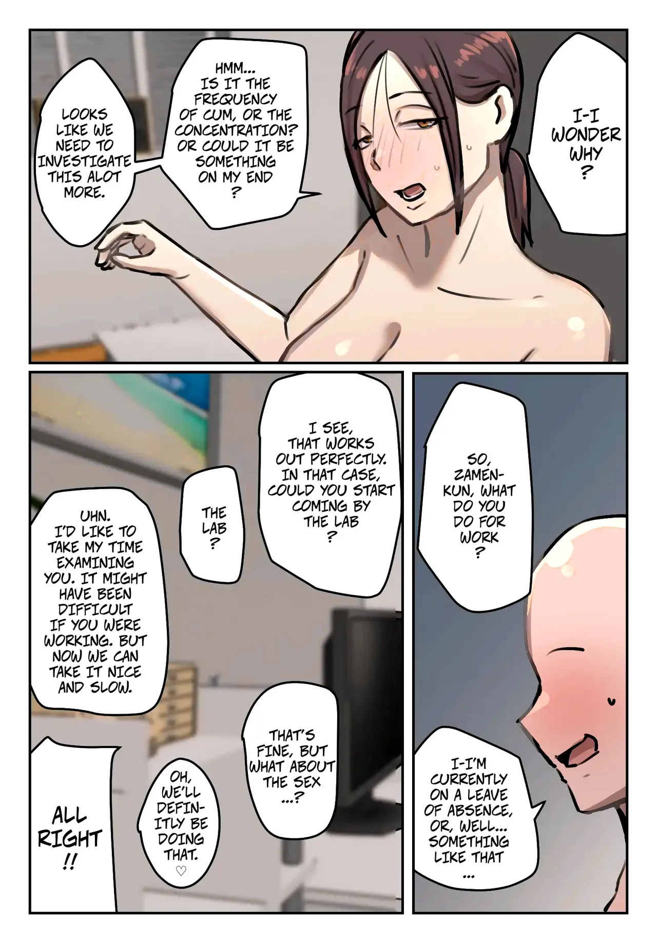 Chotto B-Sen My Sperm Has Rejuvinating Properties -- Boku no Seishi ni Wakagaeri no Kouka ga Colorized - Image 33
