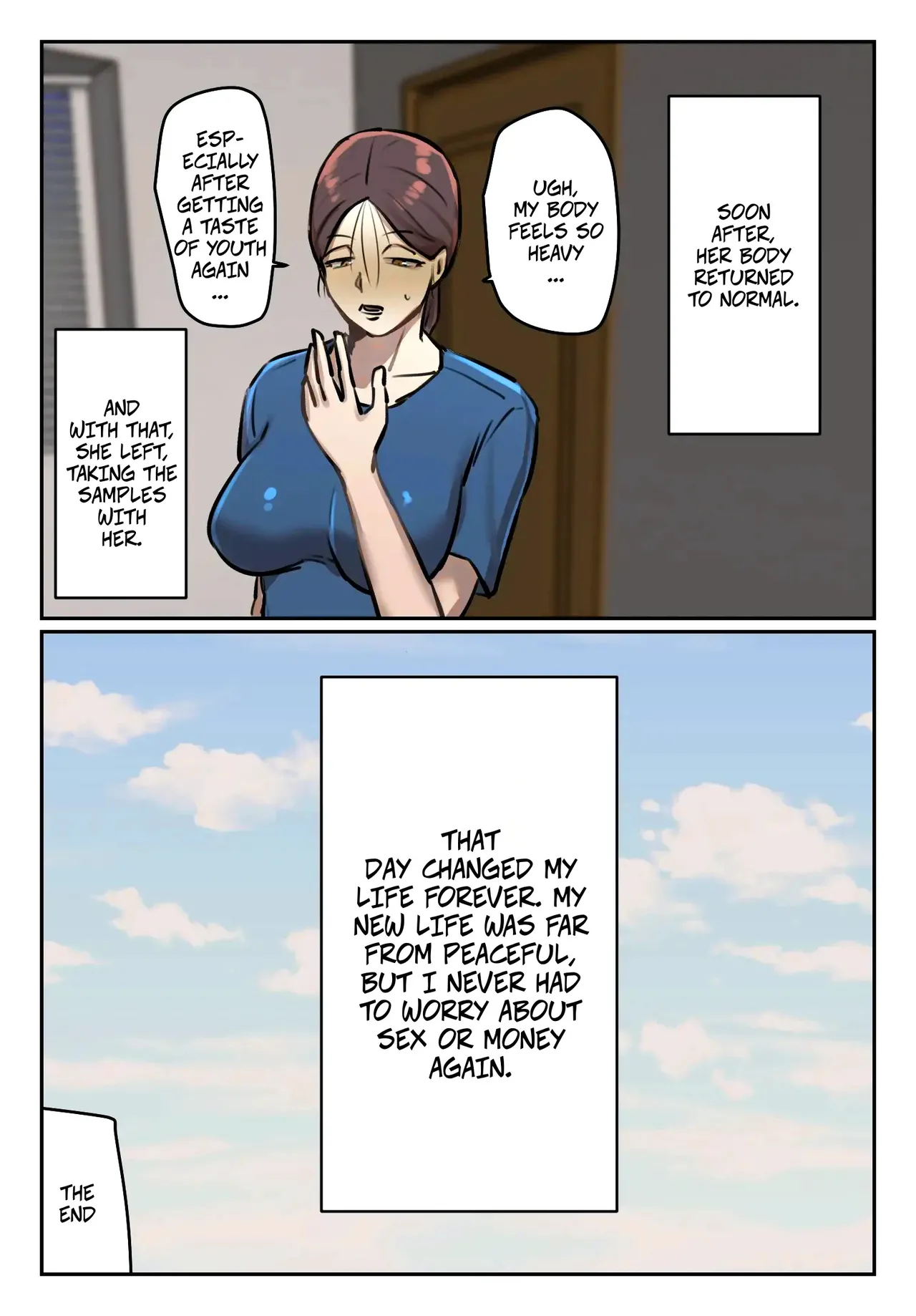 Chotto B-Sen My Sperm Has Rejuvinating Properties -- Boku no Seishi ni Wakagaeri no Kouka ga Colorized - Image 34