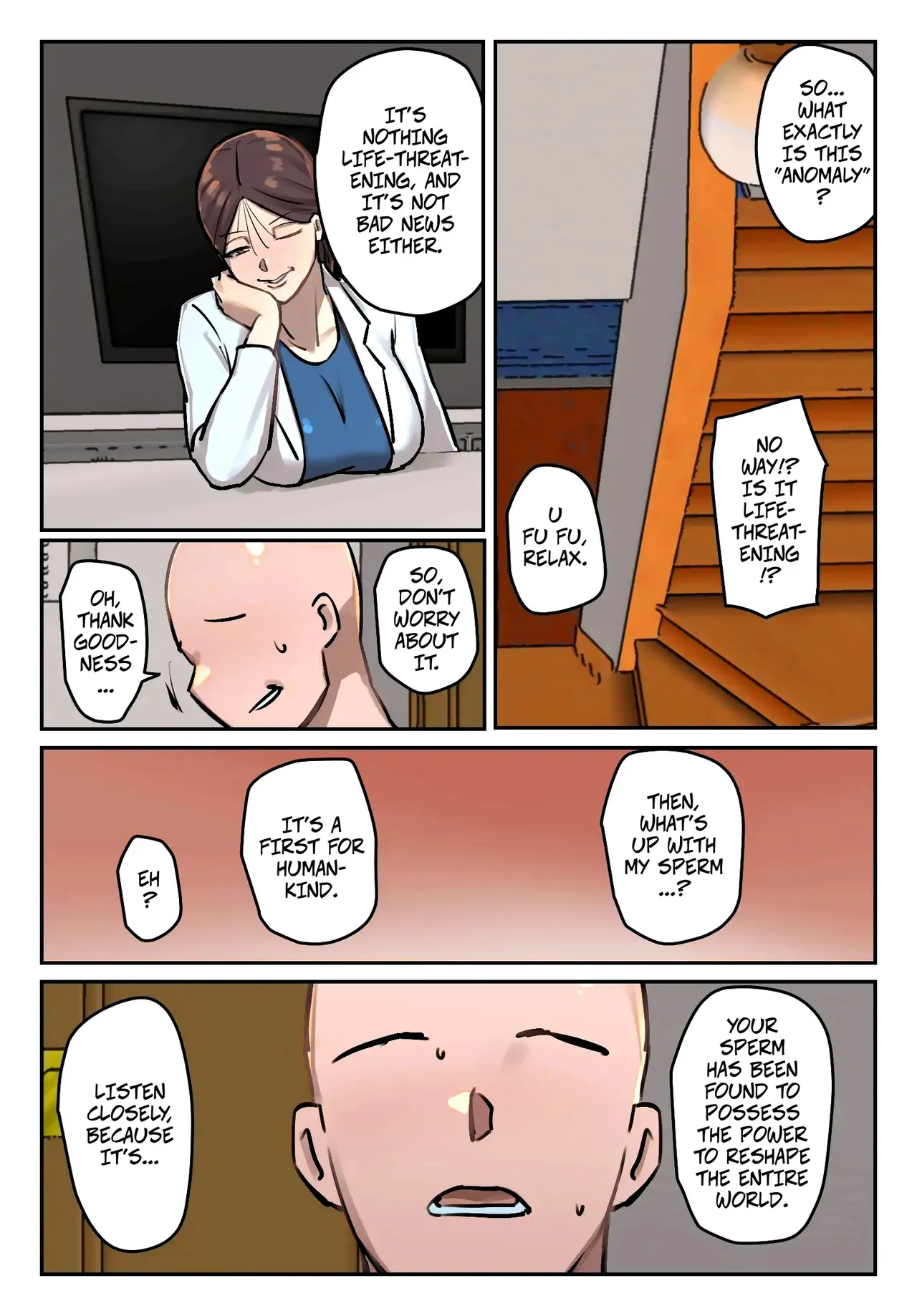 Chotto B-Sen My Sperm Has Rejuvinating Properties -- Boku no Seishi ni Wakagaeri no Kouka ga Colorized - Image 9