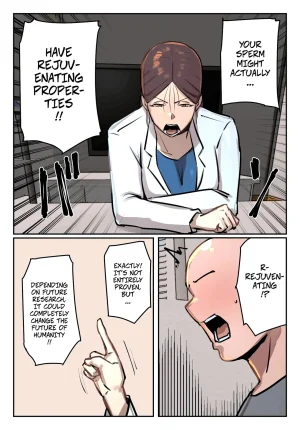 Chotto B-Sen My Sperm Has Rejuvinating Properties -- Boku no Seishi ni Wakagaeri no Kouka ga Colorized - Page 10