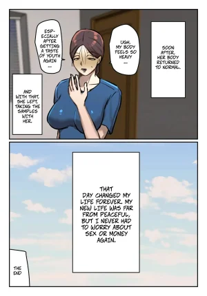 Chotto B-Sen My Sperm Has Rejuvinating Properties -- Boku no Seishi ni Wakagaeri no Kouka ga Colorized - Page 34
