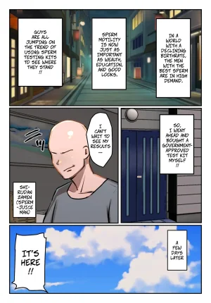 Chotto B-Sen My Sperm Has Rejuvinating Properties -- Boku no Seishi ni Wakagaeri no Kouka ga Colorized - Page 4