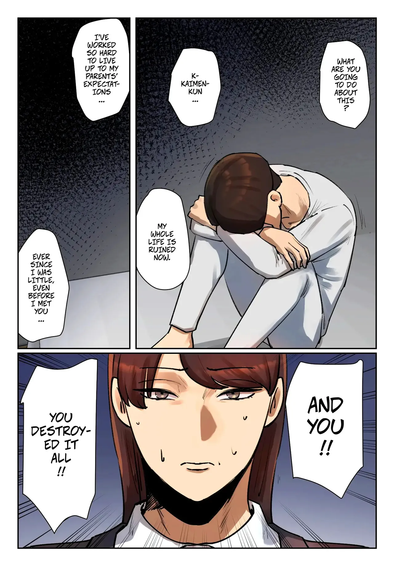 Chotto B-sen Strip Down To Your Underwear and Appologize To Your Student -- Seito no Shitagi o Tsukete Shazai Shiro Full Color-ban - Image 14