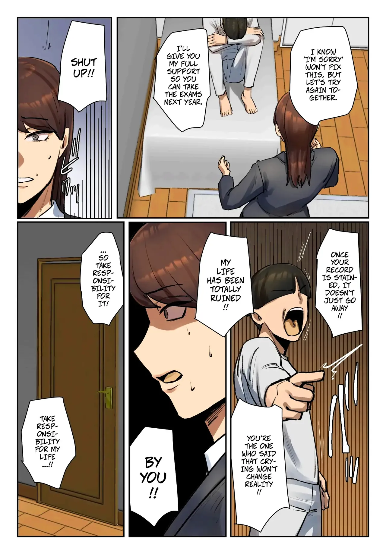 Chotto B-sen Strip Down To Your Underwear and Appologize To Your Student -- Seito no Shitagi o Tsukete Shazai Shiro Full Color-ban - Image 15