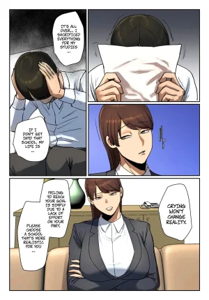 Chotto B-sen Strip Down To Your Underwear and Appologize To Your Student -- Seito no Shitagi o Tsukete Shazai Shiro Full Color-ban - Page 6
