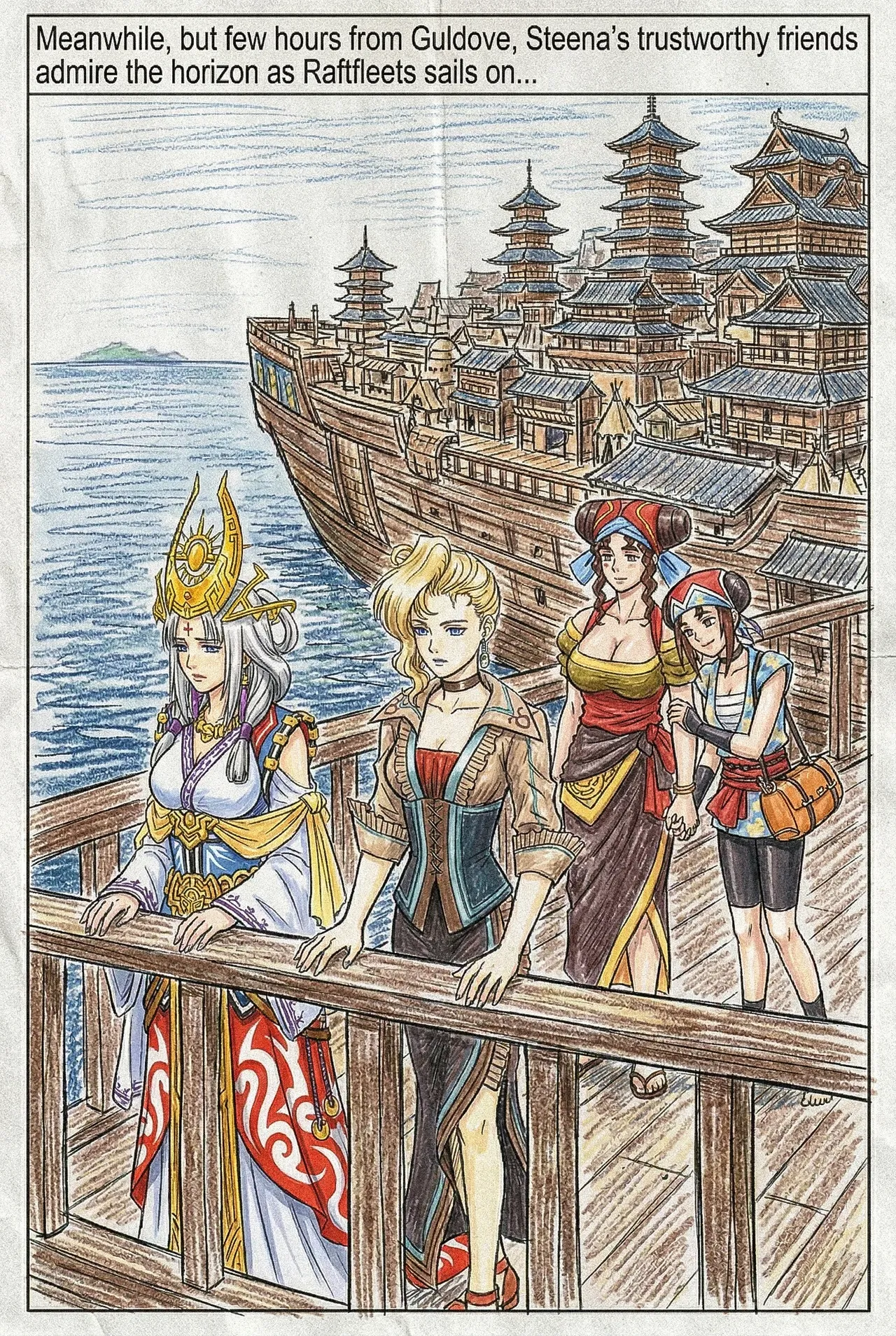 Chrono Suikoden V - Summer Night Memory In Guldove - Image 3