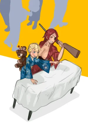 Cicada_61 蟬 Bridget X Baiken pixiv Request 27 Guilty Gear English Bonus - Page 18