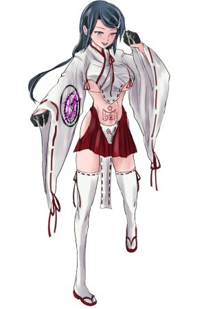Circle HO 三之森学园败北记-被夺走的巫女们的堕落 Chinese Yuyan - Page 47