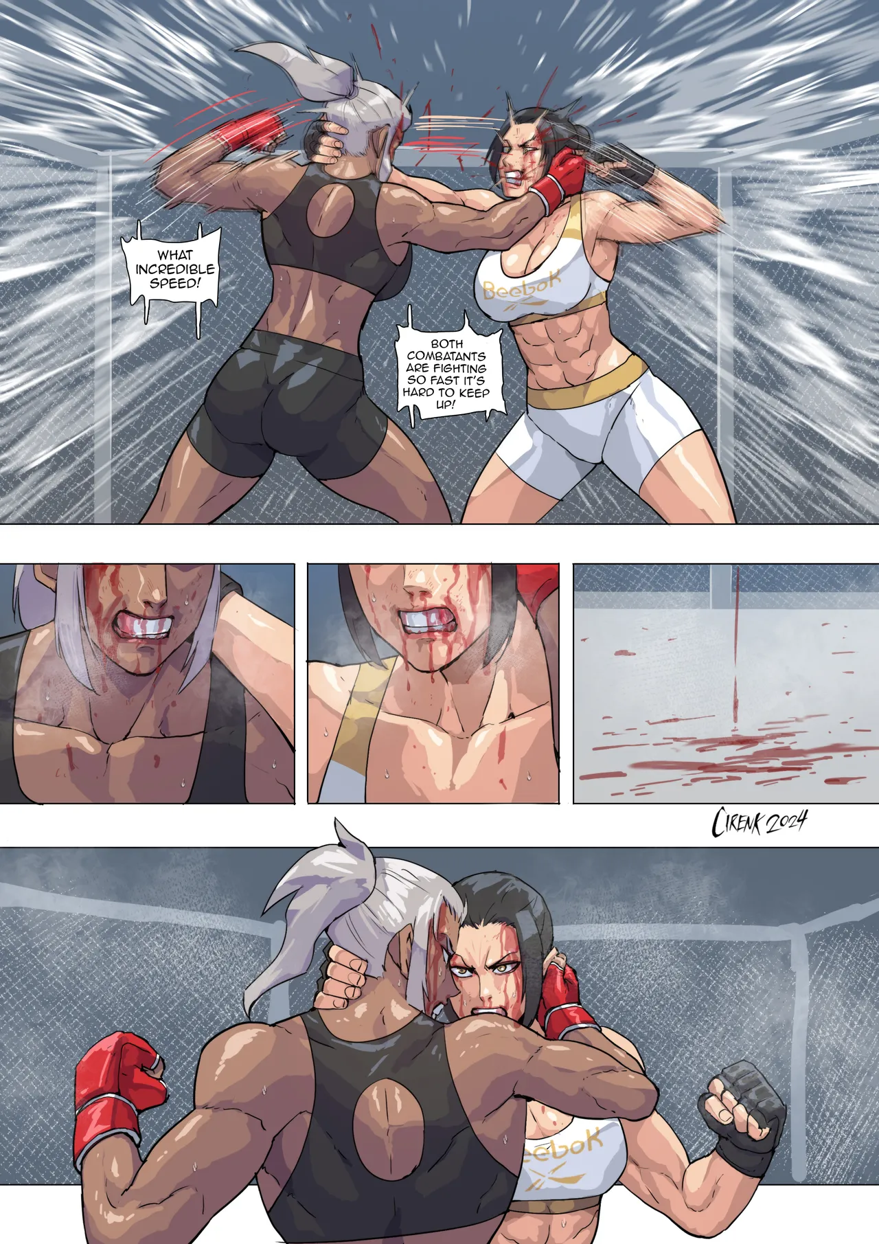 CirenK Kwon Hayul vs Maria Dacascos Fight Class 3 - Image 11