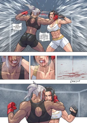 CirenK Kwon Hayul vs Maria Dacascos Fight Class 3 - Page 11