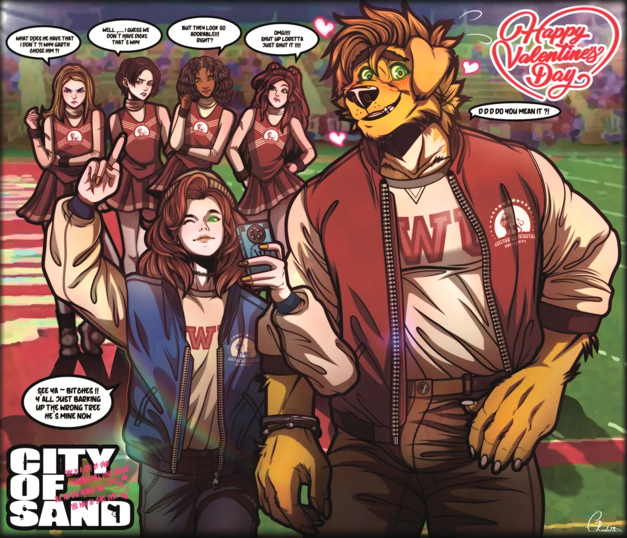 city of sand comic illustrations - Image 39