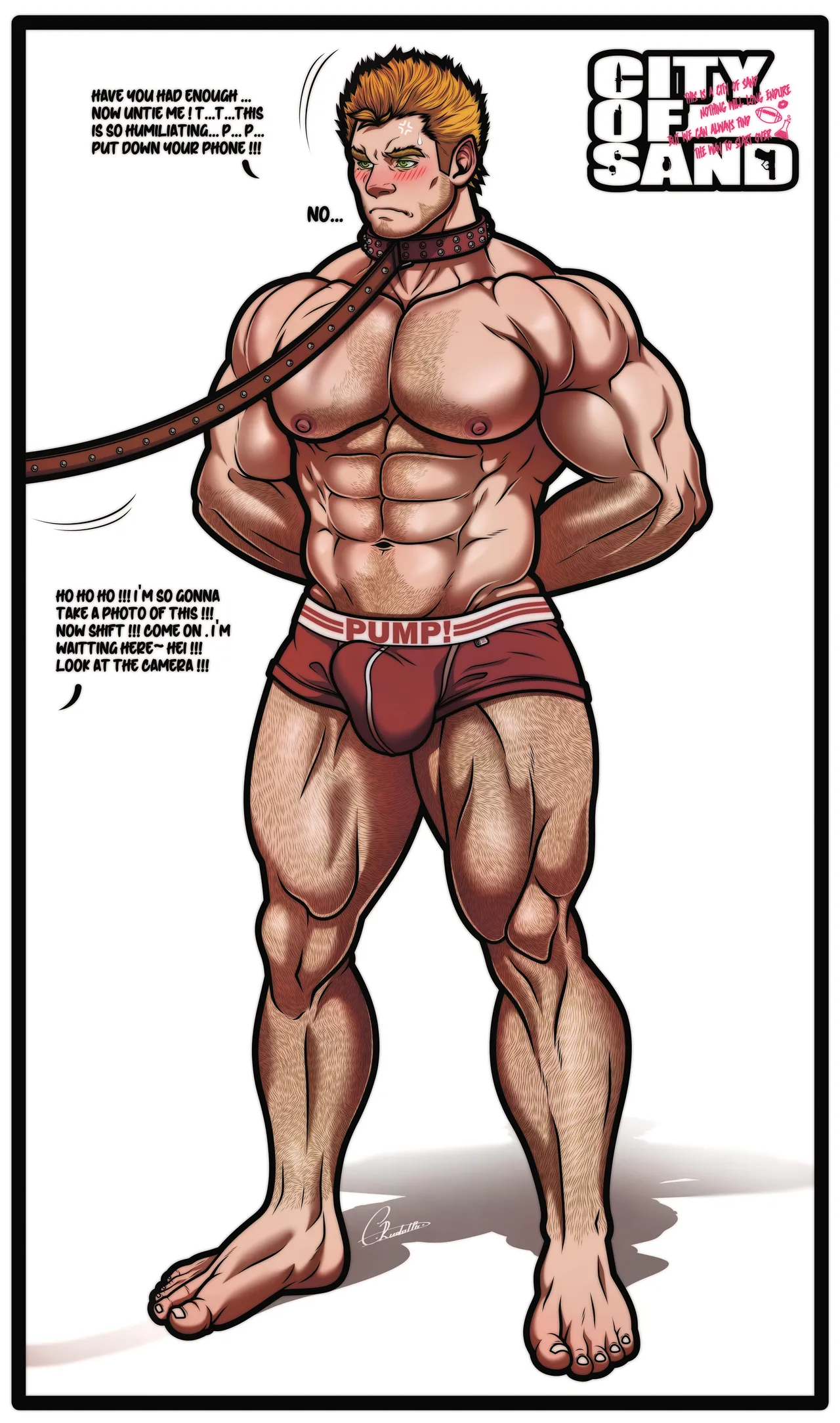 city of sand comic illustrations - Image 92