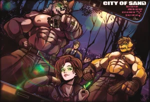 city of sand comic illustrations - Page 36