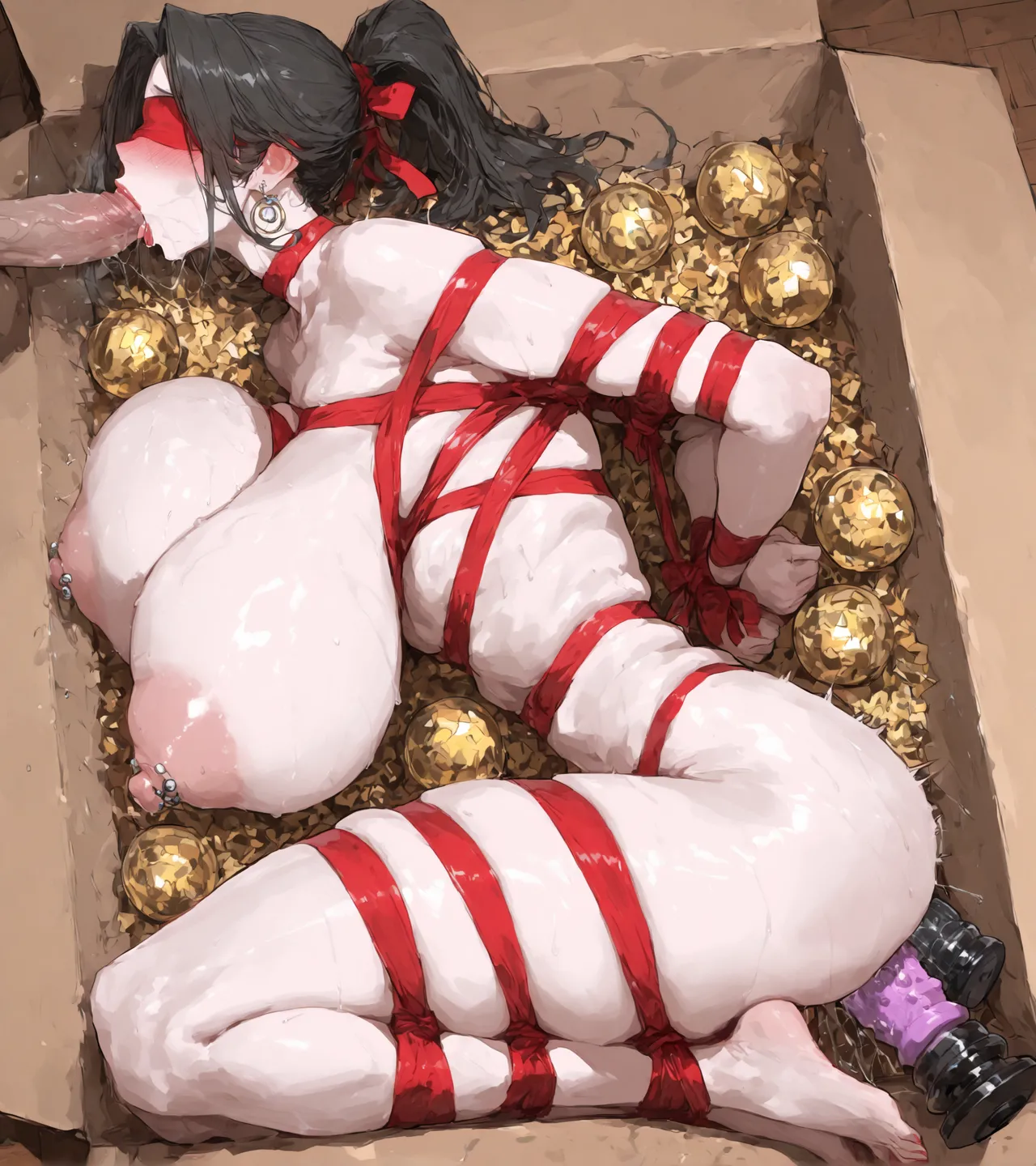 CNdealDealWithLife高冷母猪师父师傅 调教篇-乳头开发篇 1-4dlc_聖誕特辑 - Image 173