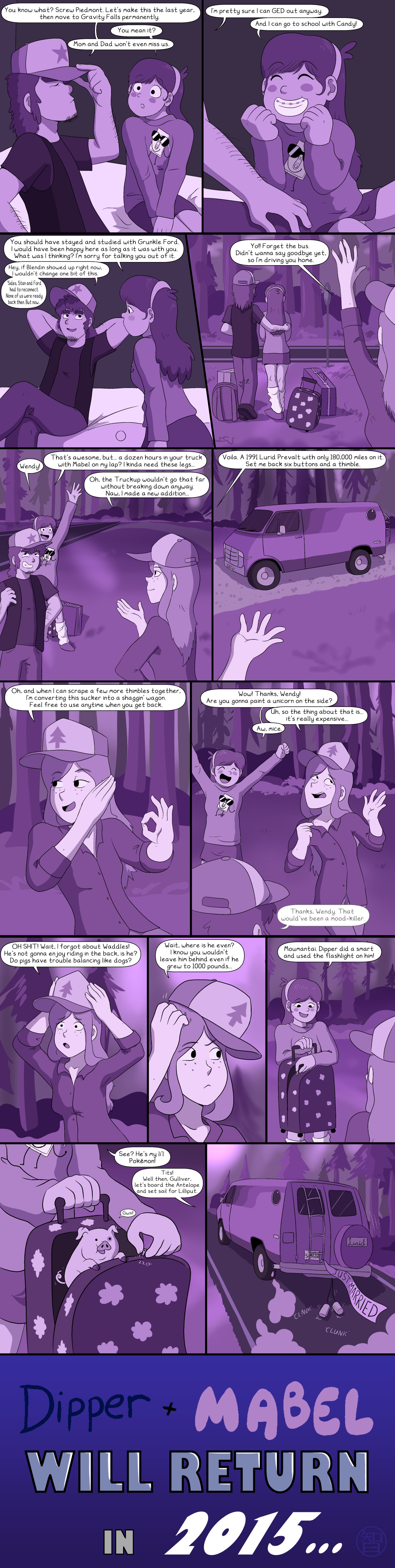 ColdFusion Pinecest Gravity Falls - Ongoing - Image 86