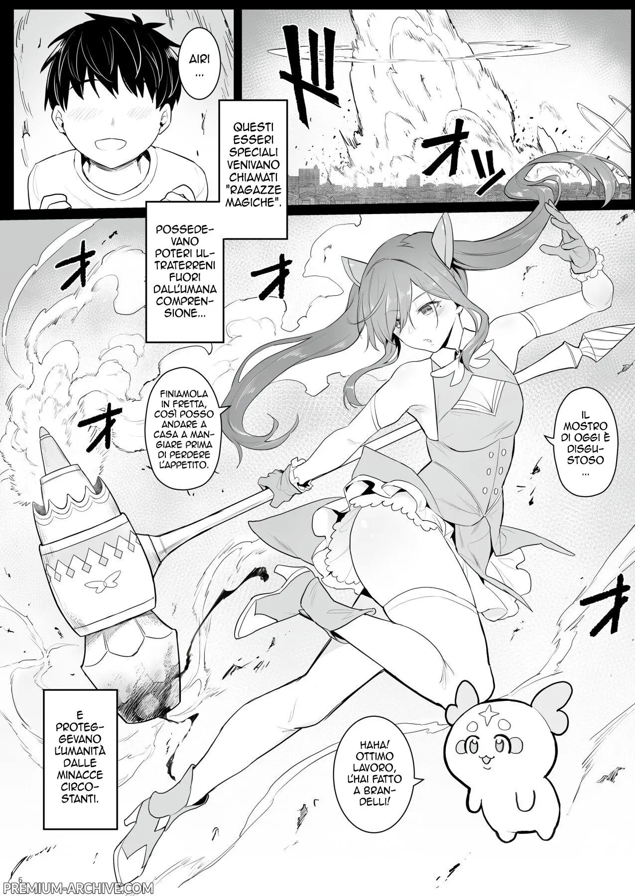 COMEX Zhen Lu Moto Mahou Shoujo No Hikikomori Seikatsu La Vita Da NEET Di Una Ex Ragazza Magica Italian Digital Decensored - Image 5