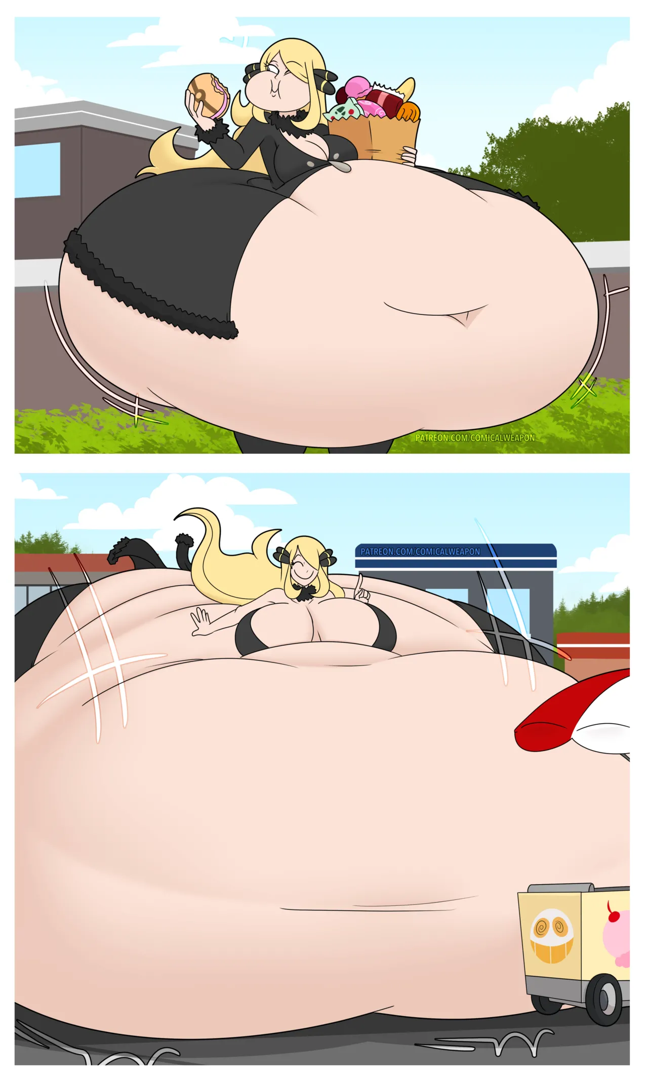 ComicalWeapon Jester Kingdom - Blonde Edition Rosalina, Peach, Cynthia and Launch - Image 7