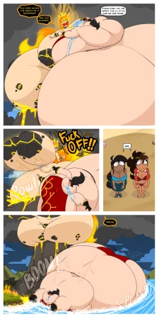 ComicalWeapon OC Vacation - Luna and Jess Barbara and Amara Bb vs The Lava Goddess Ongoing - Page 21