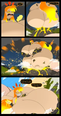 ComicalWeapon OC Vacation - Luna and Jess Barbara and Amara Bb vs The Lava Goddess Ongoing - Page 22