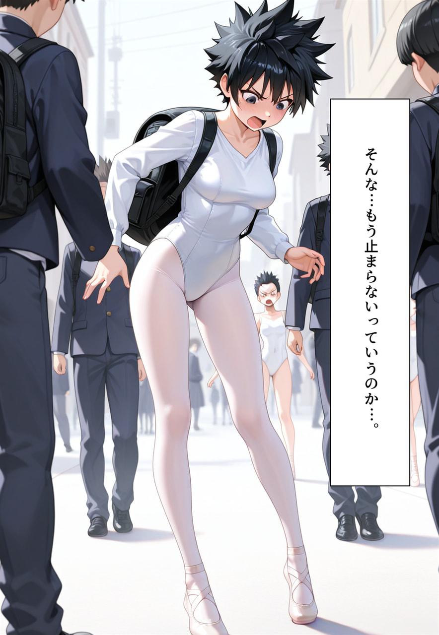 Confused Swan Men forced to wear pointe shoes - Image 172