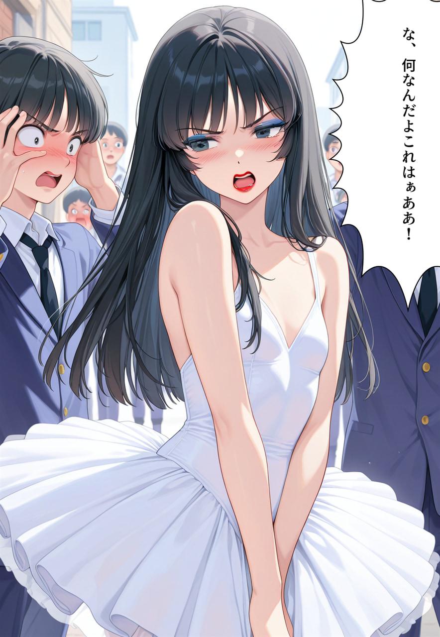 Confused Swan Men forced to wear pointe shoes - Image 179