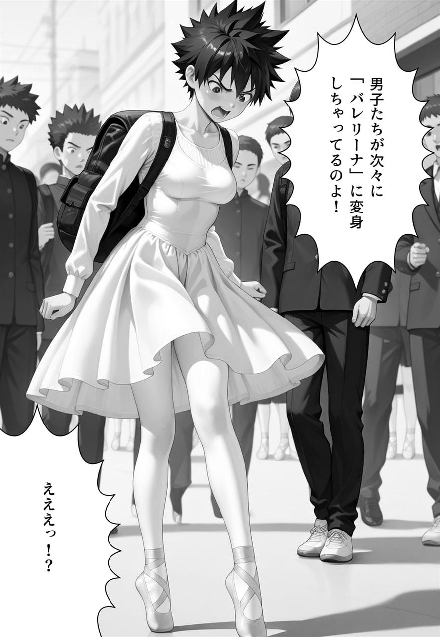 Confused Swan Men forced to wear pointe shoes - Image 210