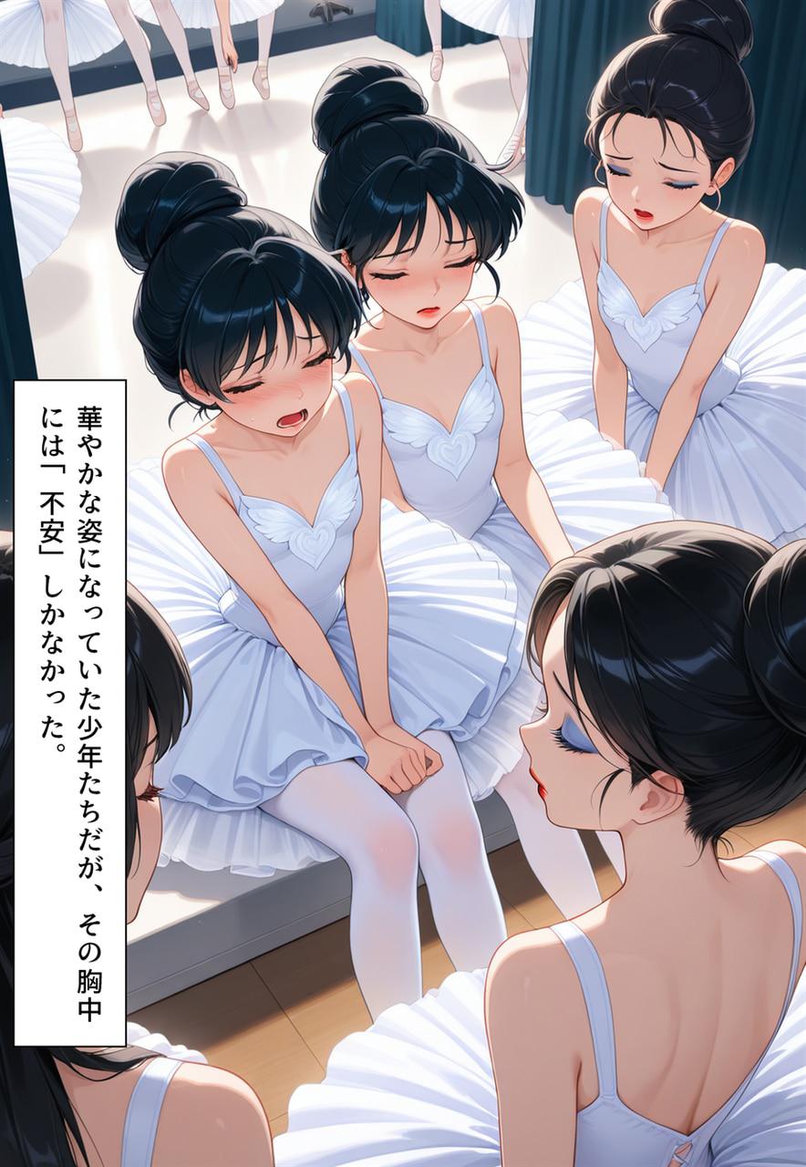 Confused Swan Men forced to wear pointe shoes - Image 235