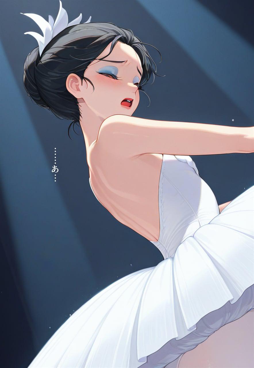 Confused Swan Men forced to wear pointe shoes - Image 274