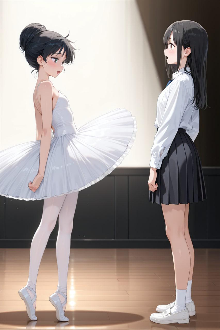 Confused Swan Men forced to wear pointe shoes - Image 280