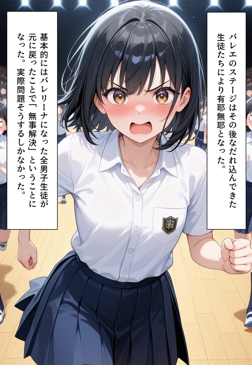 Confused Swan Men forced to wear pointe shoes - Image 318