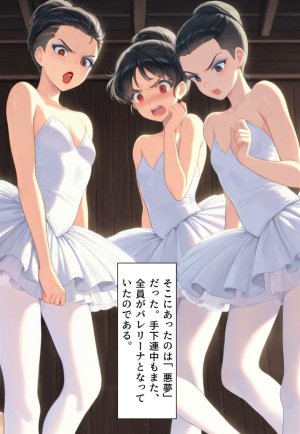 Confused Swan Men forced to wear pointe shoes - Page 113