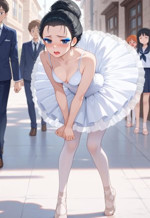 Confused Swan Men forced to wear pointe shoes - Page 140