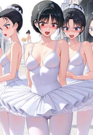 Confused Swan Men forced to wear pointe shoes - Page 152