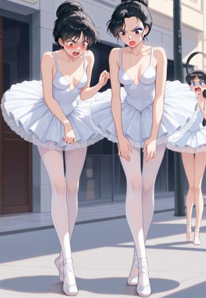 Confused Swan Men forced to wear pointe shoes - Page 154