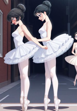 Confused Swan Men forced to wear pointe shoes - Page 157