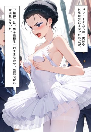 Confused Swan Men forced to wear pointe shoes - Page 190