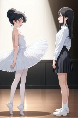 Confused Swan Men forced to wear pointe shoes - Page 280