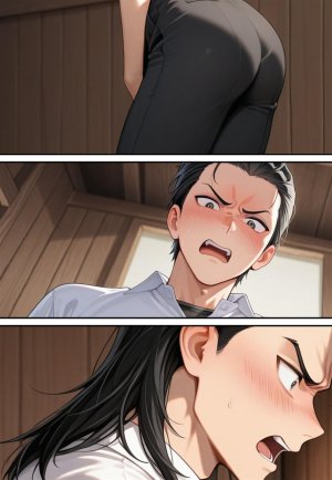 Confused Swan Men forced to wear pointe shoes - Page 93