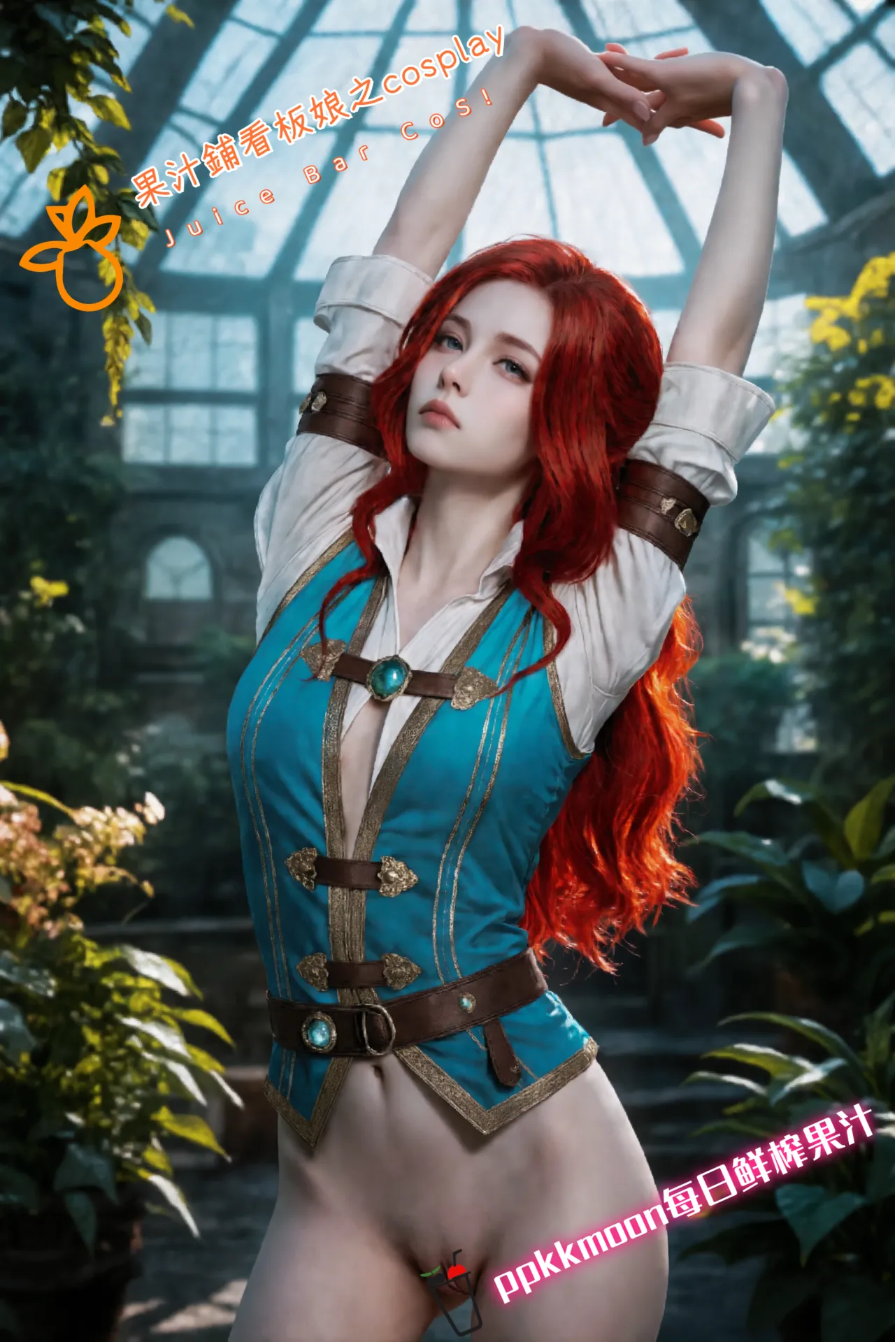 果汁鋪看板娘之cosplayJuice Bar CoS - Image 492