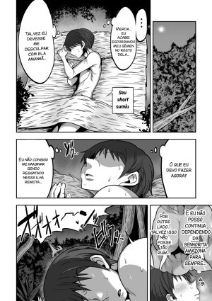 Cranky-ya Cranky Mujintou de Dekashiri Muchimuchi Amazon-san to Asedaku SEX Sexo quente e suado com uma amazona gostosa de bunda grande em uma ilha deserta Portuguese-BR - Page 17