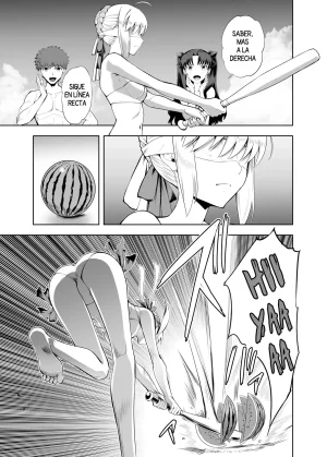 CRAZY CLOVER CLUB Kuroha Nue Saber Maniacs Shikaku o Shadan Suru to Hoka no Kankaku ga Togisumasareru to Iu no de Saber ni Mekakushi Play o Shite Moratta Fatestay night Spanish Harenchi no Fansub - Page 2