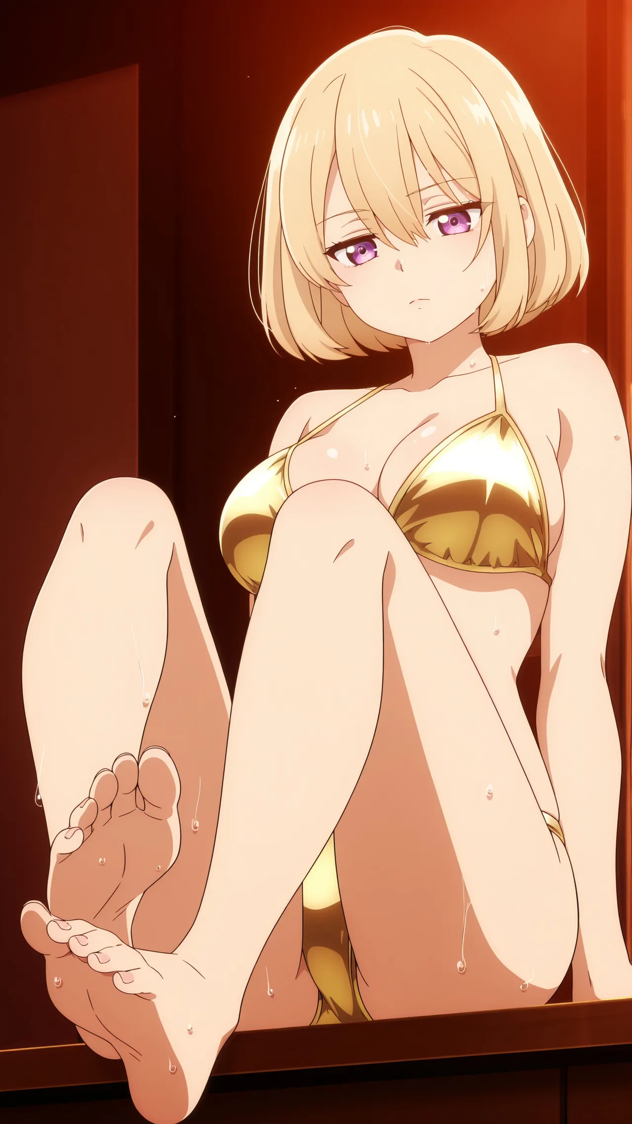CRINATIVE Golden Bikinis featuring various characters 188 characters - Image 21