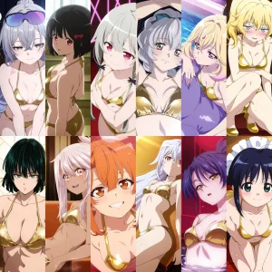 CRINATIVE Golden Bikinis featuring various characters 188 characters Thumbnail